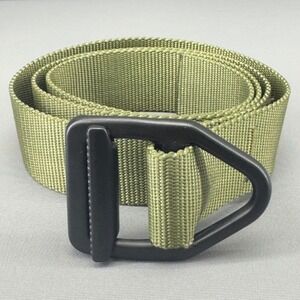 Bison Designs 38mm Tactical Belt Olive Green Heavy Duty D Ring USA Large